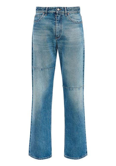 Jeans con cinque tasche in blu Mm6 maison margiela - uomo MM6 MAISON MARGIELA | SH0LA0009M30018965